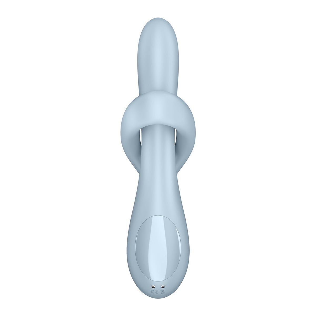 Вибратор с ротацией Satisfyer Heat Flex 4 Blue, подогрев до 39&deg;C