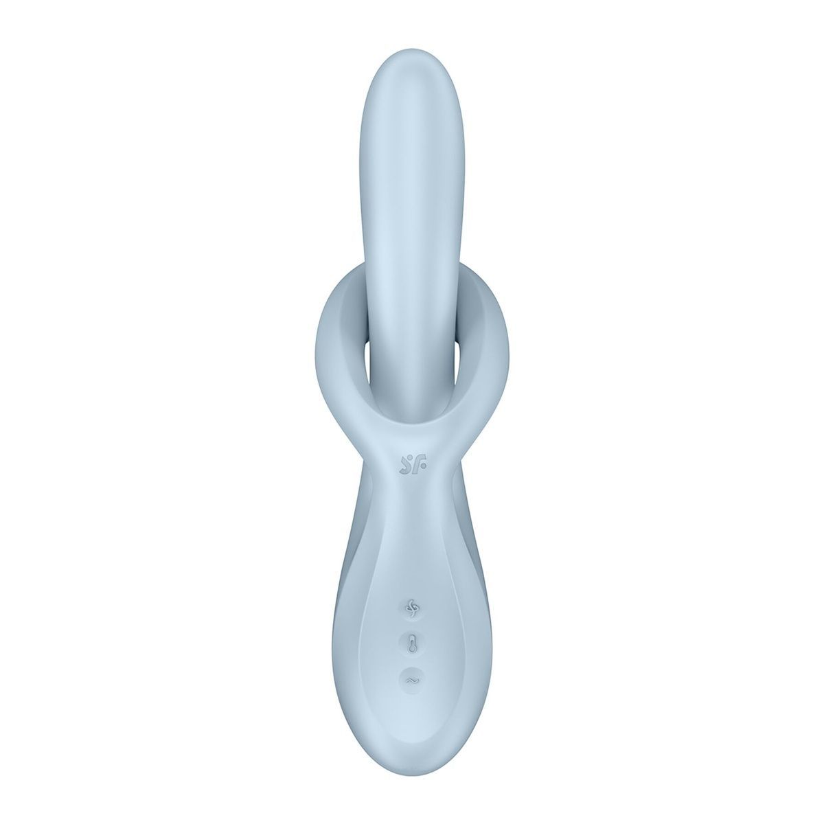 Вибратор с ротацией Satisfyer Heat Flex 4 Blue, подогрев до 39&deg;C