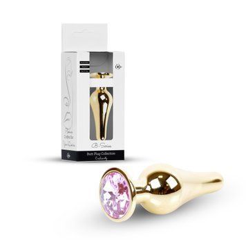 Анальная пробка Jewellery Gold BUTT PLUG Rose
