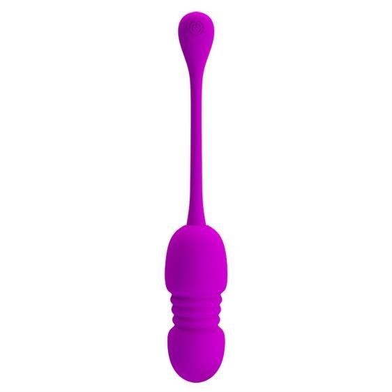 Виброяйцо Pretty Love Callie Thrusting Vibrating Egg Purple, 75 г