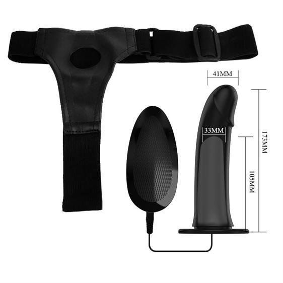 Страпон Pretty Love Vito 6.8" Vibrating Strap On