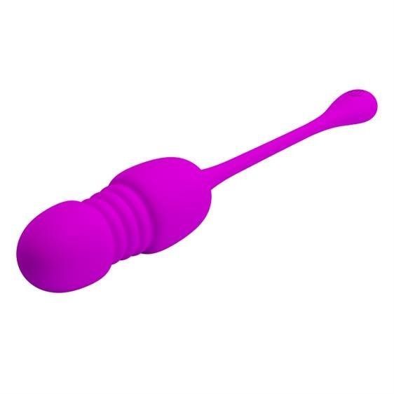 Виброяйцо Pretty Love Callie Thrusting Vibrating Egg Purple, 75 г