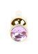 Анальная пробка Jewellery Gold BUTT PLUG Rose