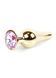 Анальная пробка Jewellery Gold BUTT PLUG Rose