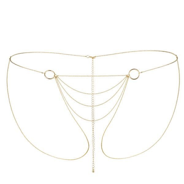 Ланцюжок-трусики Bijoux Indiscrets Magnifique Bikini Chain – Gold