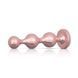 Набор анальных игрушек Rosy Gold - Metal Butt Plug Set 3 Pieces