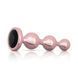 Набор анальных игрушек Rosy Gold - Metal Butt Plug Set 3 Pieces
