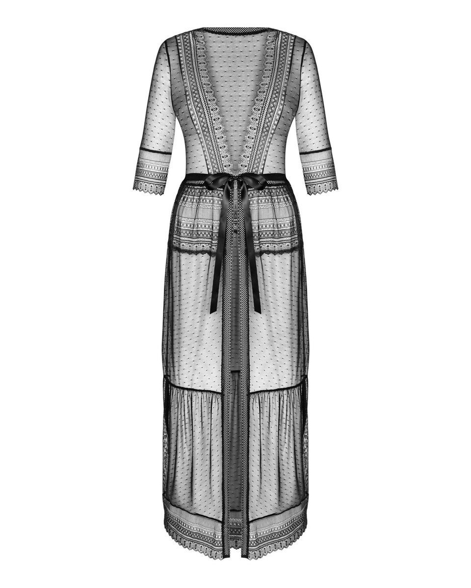 Пеньюар Obsessive Estiqua peignoir , XS/S