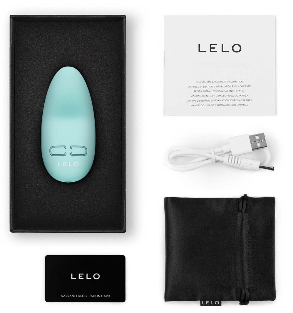 Мини-вибратор для клитора LELO Lily 3 Polar Green, 10 режимов, очень мощный