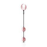 Металлические вагинальные шарики Rosy Gold &ndash; Nouveau Kegel Balls, масса 376 г, диаметр 2,8 см