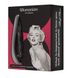 Вакуумний стимулятор клітора Womanizer Marilyn Monroe Black Marble