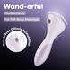 Вибромассажер Satisfyer Wand-erful с вакуумной стимуляцией клитора