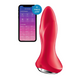 Анальна смартвібропробка із перлинним масажем Satisfyer Rotator Plug 1+ Red