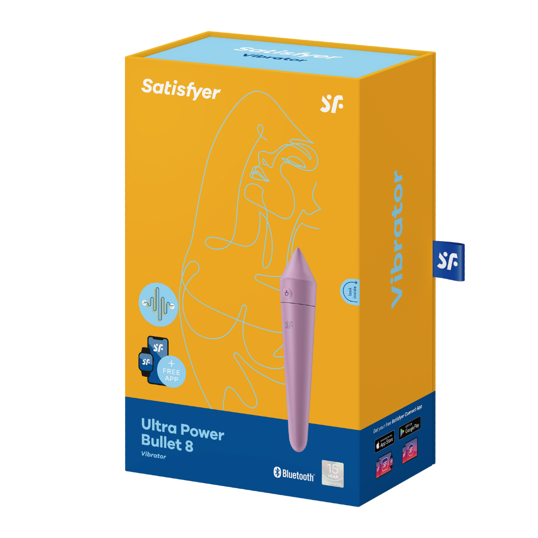 Вібропуля Ultra Power Bullet 8 Satisfyer, лілова