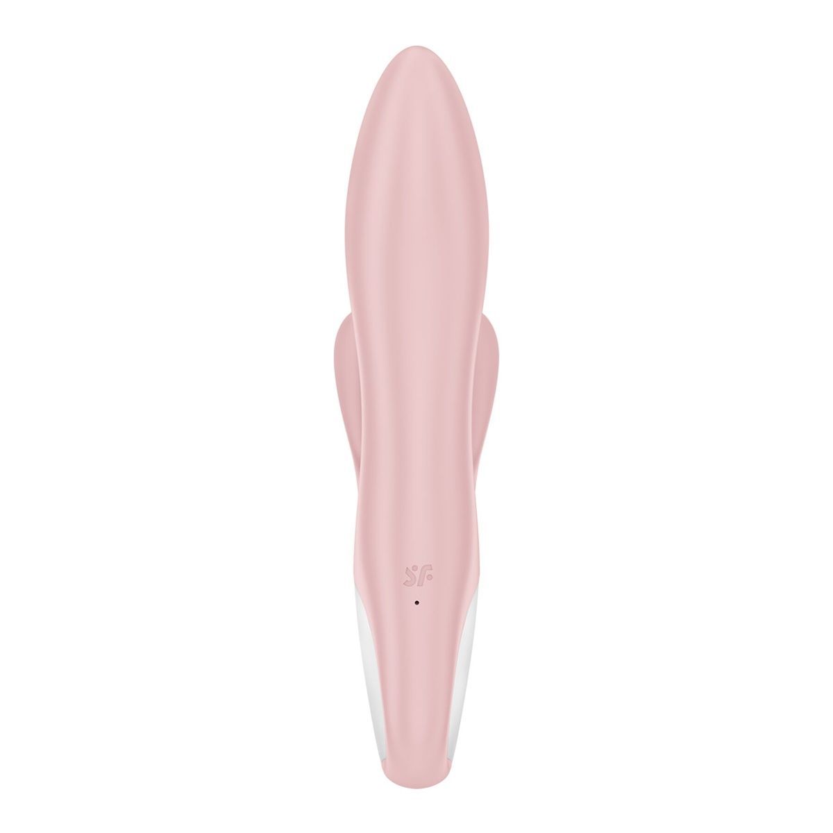 Вібратор-кролик надувний Satisfyer Air Pump Bunny 3, 12 режимів, подвійний відросток
