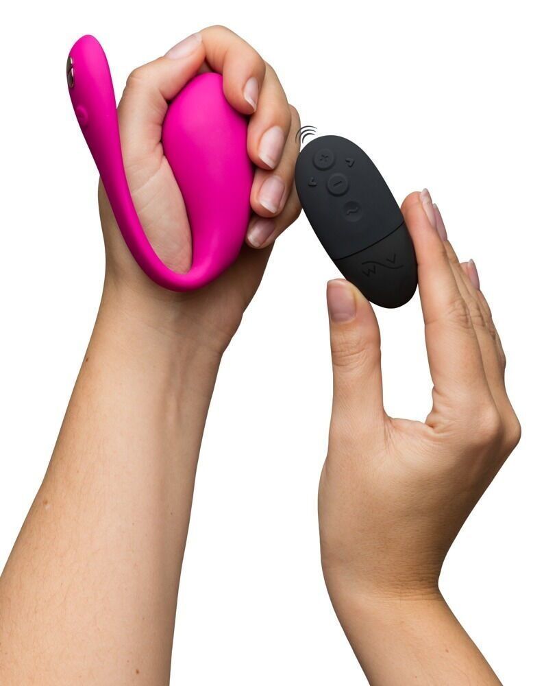 Смарт-виброяйцо We-Vibe Jive 2 Electric Pink, пульт ДУ, до 4 часов работы