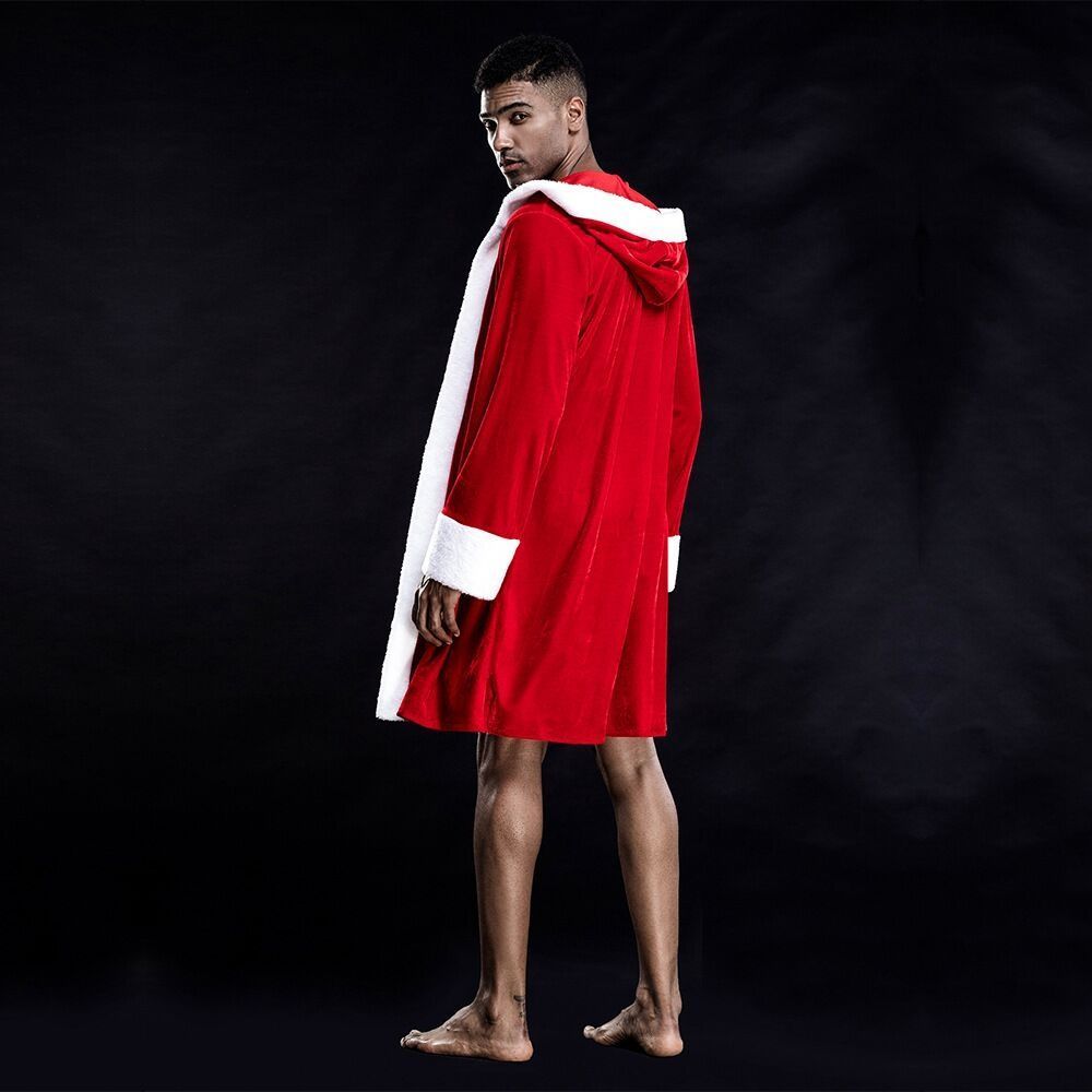 Мужской эротический костюм &ldquo;Обольстительный Санта&rdquo; One Size Red