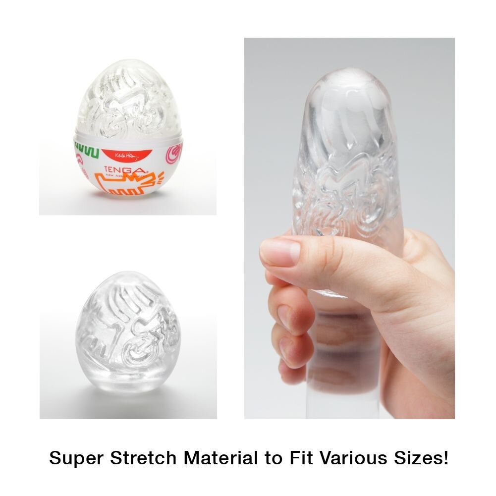 Мастурбатор Tenga Keith Haring EGG Street