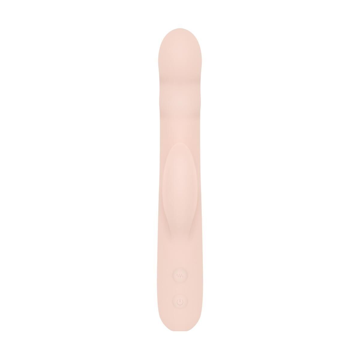 Вібратор-кролик Good Vibes Only - SHAI Thrusting Vibrator Soft Silicone - Pink