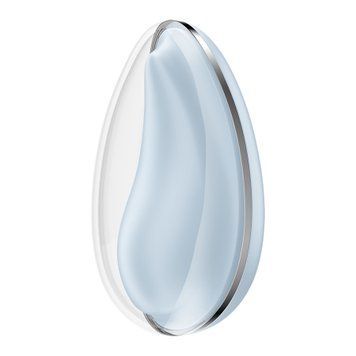 Вибратор для клитора Satisfyer Drop To Go, голубой