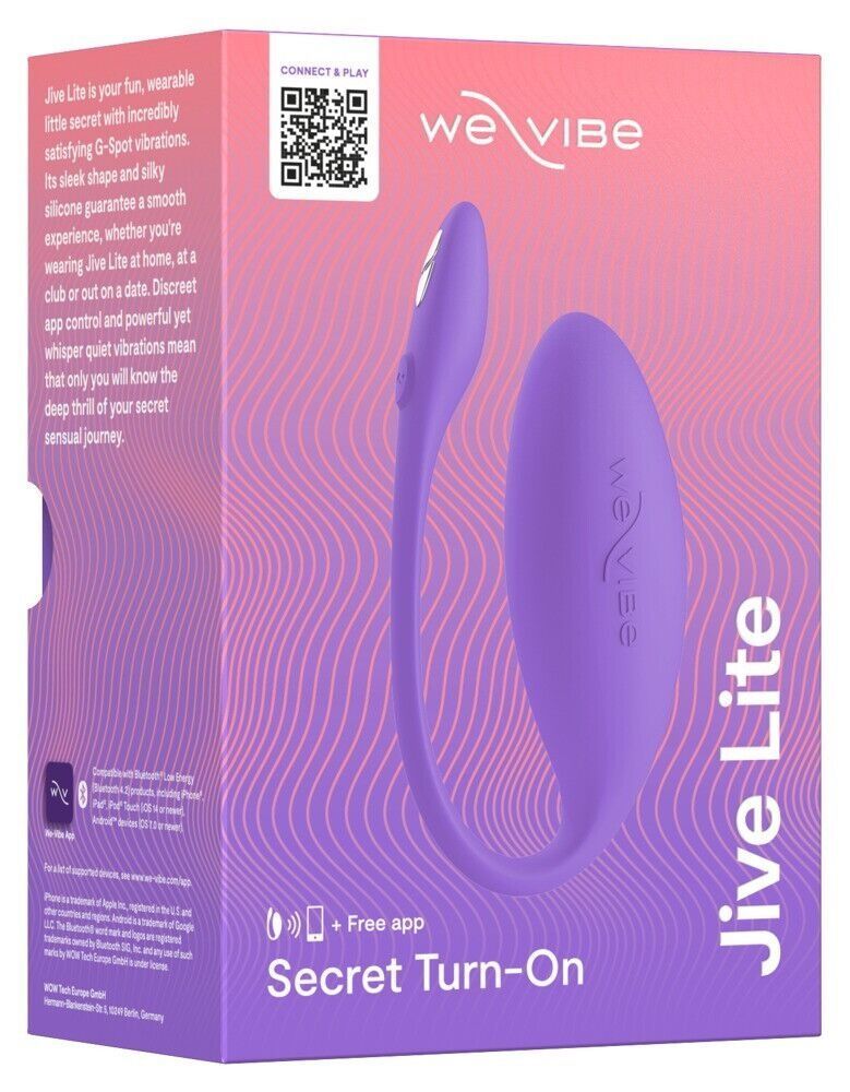 Смарт-виброяйцо We-Vibe Jive Lite Purple, небольшой размер