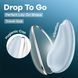Вибратор для клитора Satisfyer Drop To Go, голубой