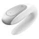 Смарт-вибратор для пар Satisfyer Double Fun с пультом ДУ, белый