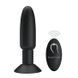Анальная пробка с вибрацией Pretty Love Beaded For Extra Pleasure Black &ndash; 3,6 см