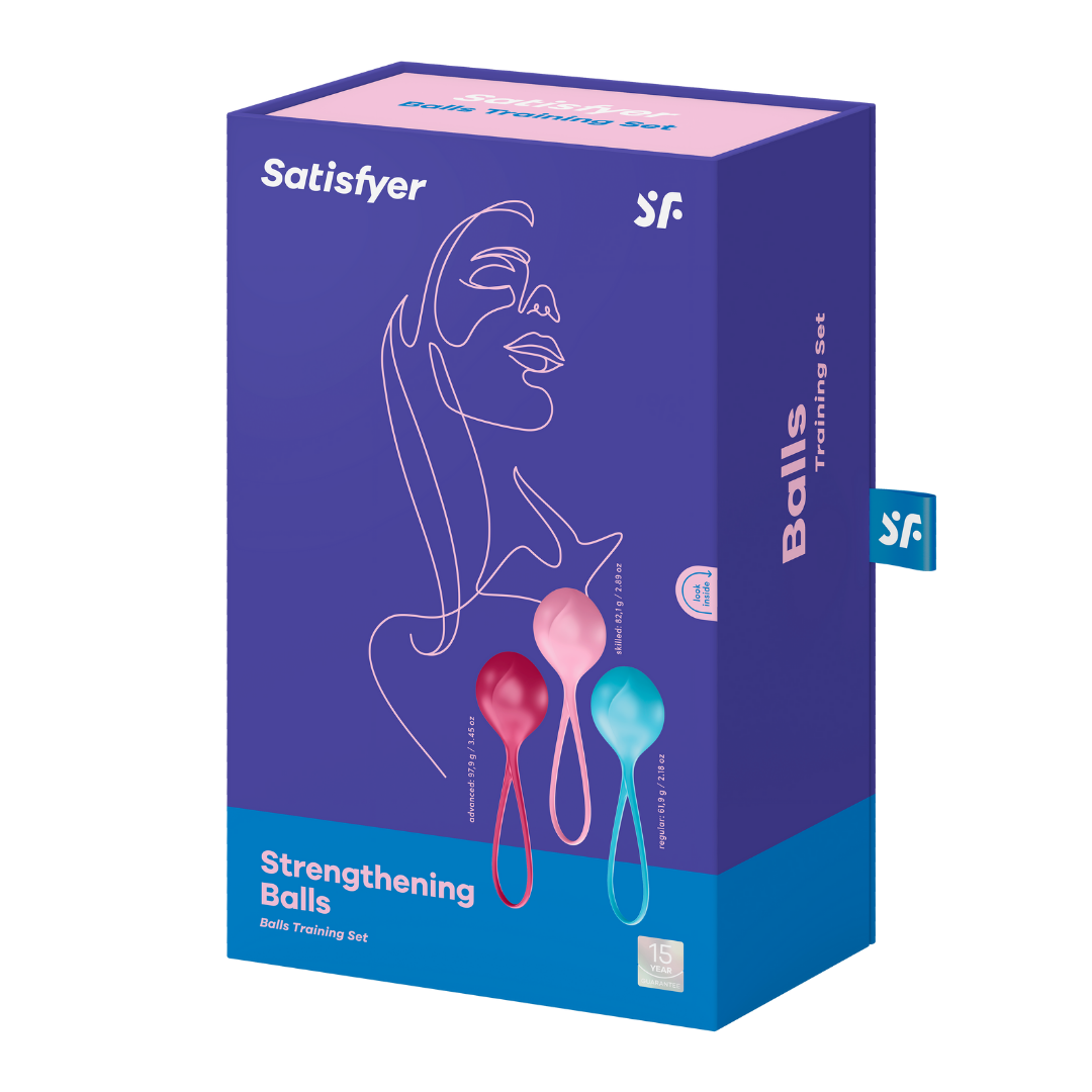 Вагінальні кульки Strengthening Balls 62-82-98гр Satisfyer