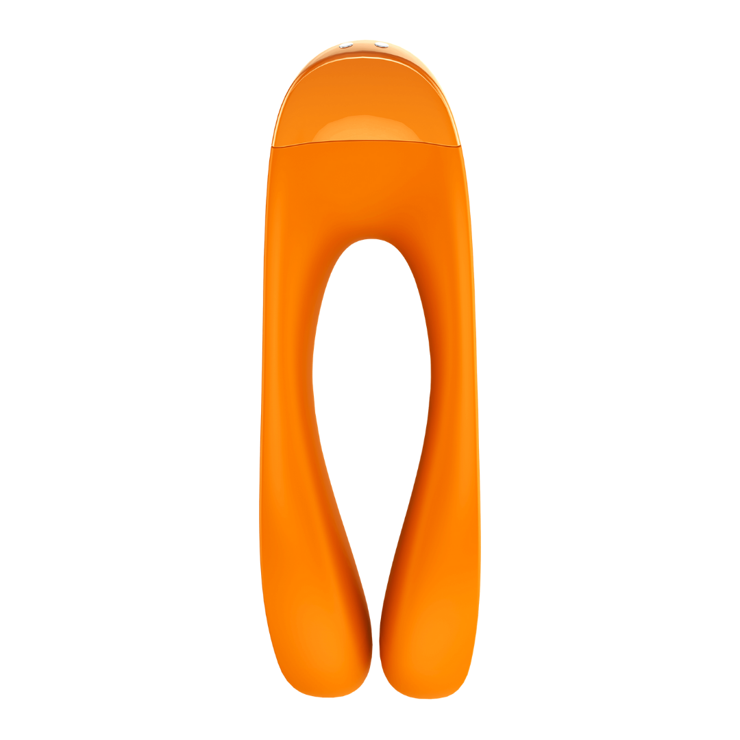 Вибратор на палец Satisfyer Candy Cane Orange