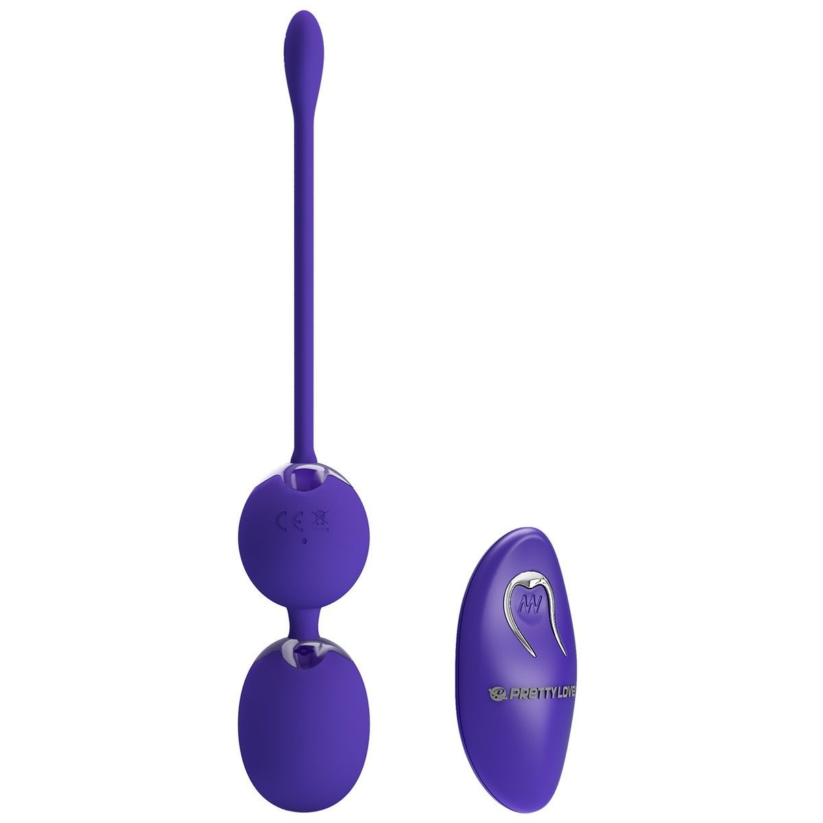Вагінальні віброкульки Pretty Love Willie Vibrating Kegel Balls Blue, 80 г
