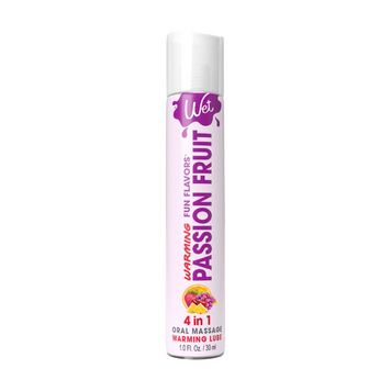 Зігрівальний лубрикант на водній основі Wet Warming Passion Fruit 4 in 1, без цукру (30 мл)