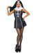 Костюм черниці Leg Avenue Naughty Nun, сукня, головний убір, XS