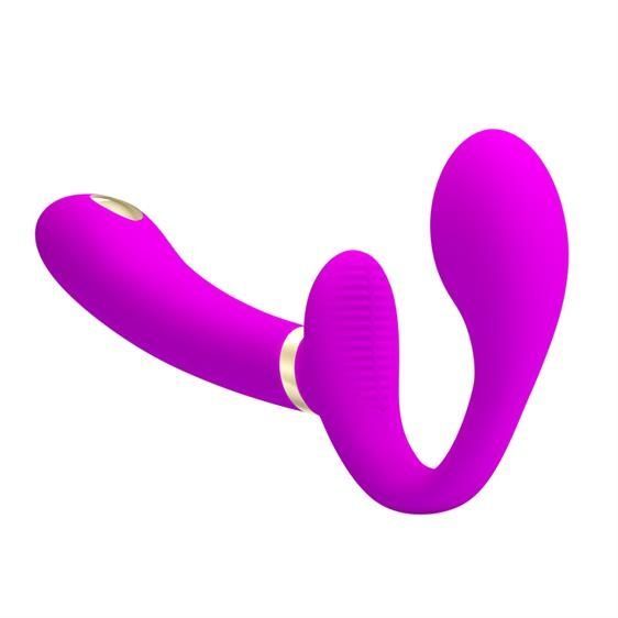 Страпон Pretty Love Thunderbird Harnessfree Stimulator Purple