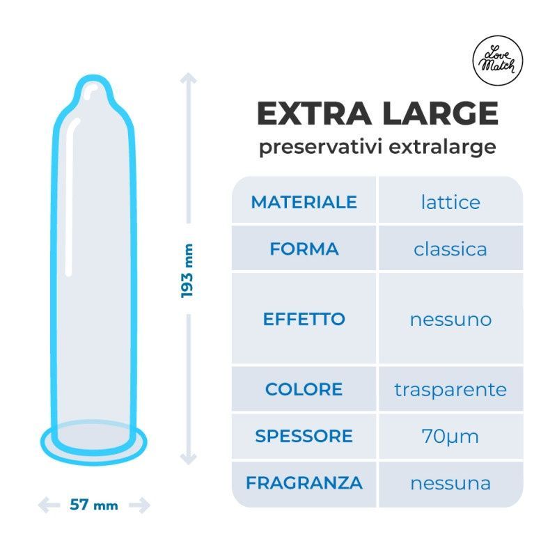 Презервативы Extra Large, 144 шт.