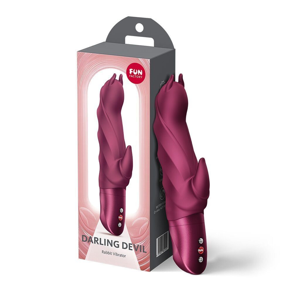 Вибратор Fun Factory Darling Devil Wine Red