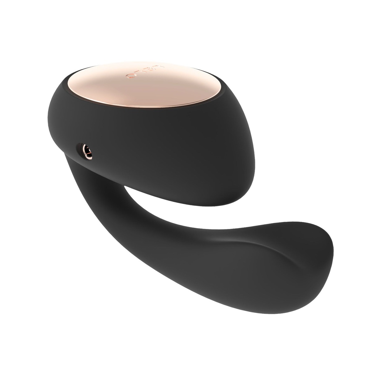 Смарт-вибратор LELO Ida Wave Black, вагинально-клиторальный, технология WaveMotion, 2 мотора