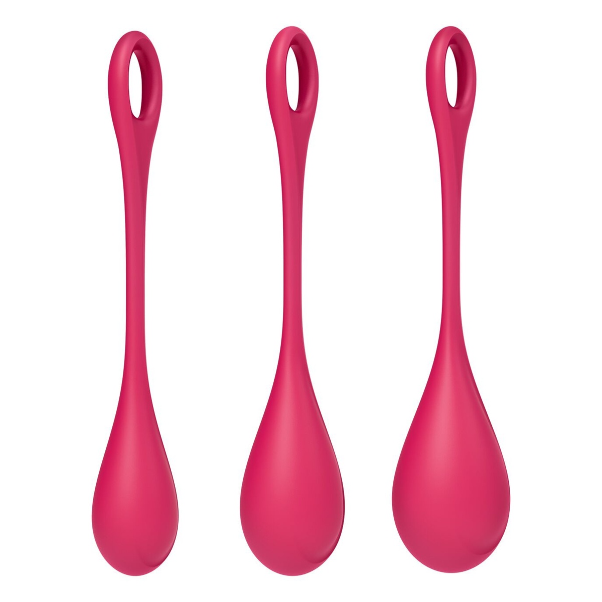 Набір йоні намистин Satisfyer Yoni Power 1 Red,  вага 22-46-74 гр.