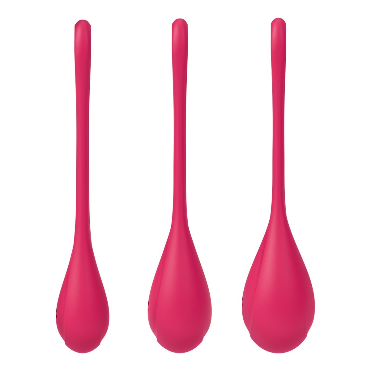 Набор йони бусин Satisfyer Yoni Power 1 Red, диаметр 2-2,5-3см, вес 22-46-74гр