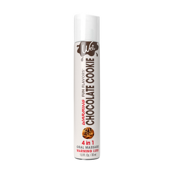 Зігрівальний лубрикант на водній основі Wet Warming Chocolate Cookie 4 in 1, без цукру (30 мл)