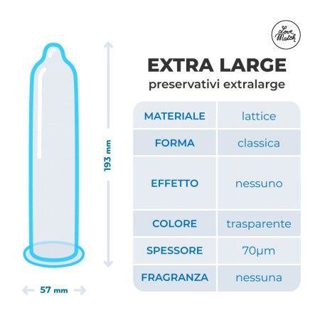 Презервативы Extra Large, 6 шт.
