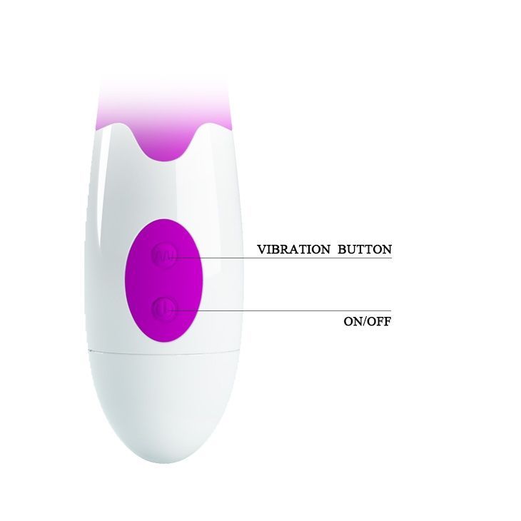 Вібратор-кролик Pretty Love Alvis Vibrator Purple