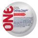 Презерватив ONE Tattoo Touch Red, 1 шт, красный, с рельефом в виде татуировки