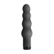 Вибратор S Pleasures Bullets Obsidian, черный, в виде ряда шариков, 10 режимов, диаметр 4 см