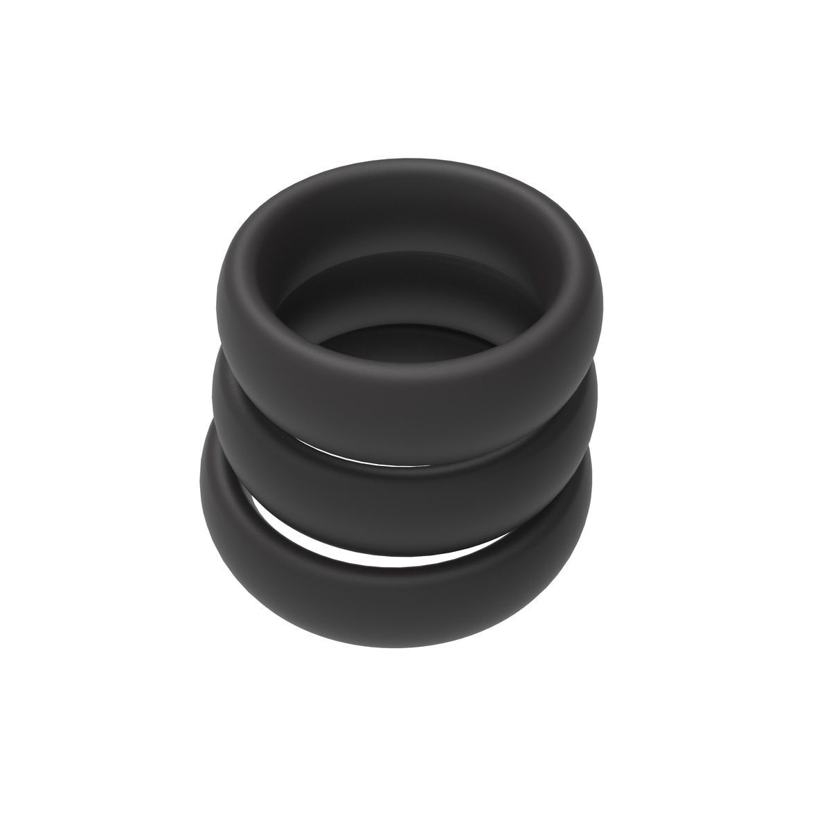Набір ерекційних кілець Erospace Men&rsquo;s Play Set Of 3 Cock Rings B9