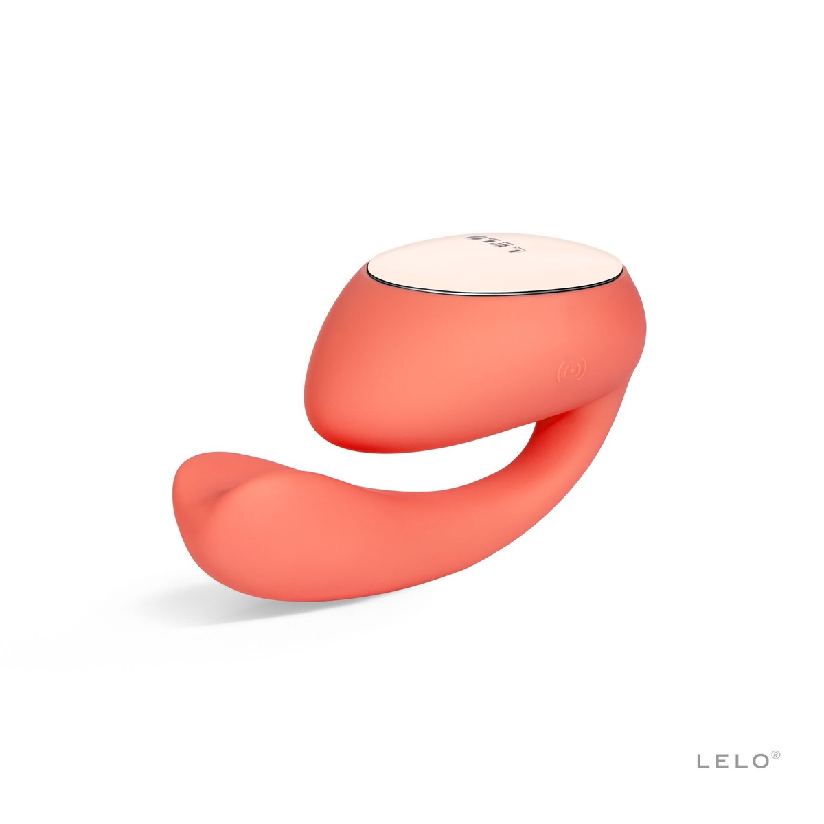 Смарт-вибратор LELO Ida Wave Coral Red, вагинально-клиторальный, технология WaveMotion, 2 мотора