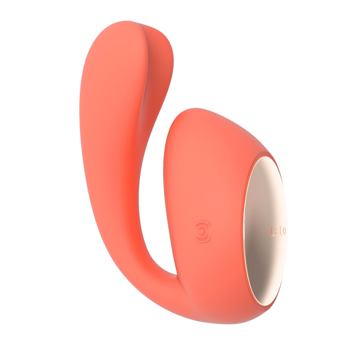 Смарт-вибратор LELO Ida Wave Coral Red, вагинально-клиторальный, технология WaveMotion, 2 мотора