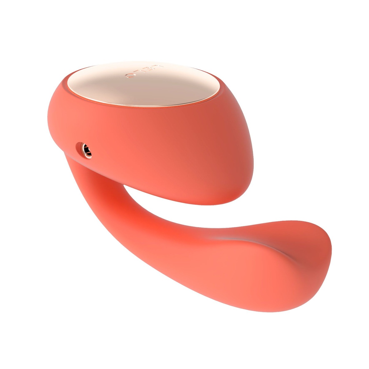 Смарт-вибратор LELO Ida Wave Coral Red, вагинально-клиторальный, технология WaveMotion, 2 мотора