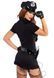 Эротический костюм полицейской Leg Avenue Dirty Cop, 6 предметов, XS