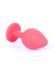 Анальная пробка Jewellery Silicone Red Plug M Blue